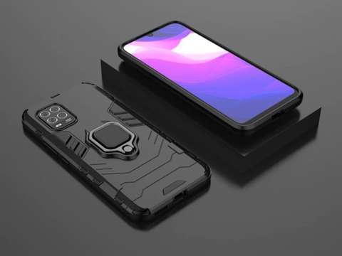 Etui Alogy Stand Ring Armor do Xiaomi Mi 10 Lite czarne