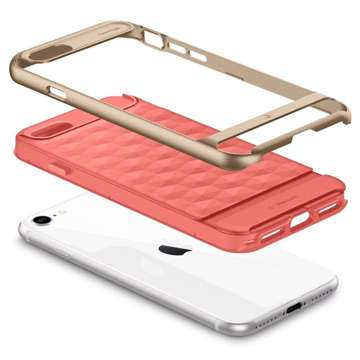 Etui Caseology Parallax do Apple iPhone 7 / 8 / SE 2020 / 2022 Coral Pink
