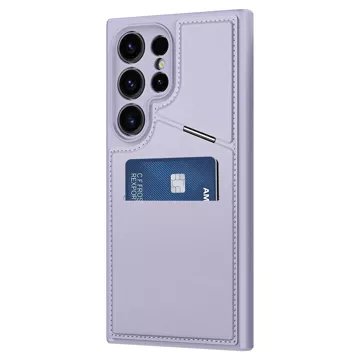 Etui Dux Ducis Rafi ll Mag do Samsung Galaxy S24 Ultra - fioletowe