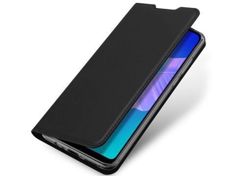 Etui Dux Ducis Skin do Huawei P40 Lite E Czarne + Szkło Alogy