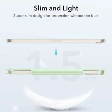 Etui ESR Ascend Trifold do Apple iPad Mini 6 2021 Light Green