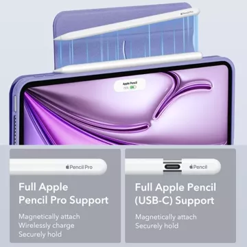 Etui ESR Rebound Hybrid do Apple iPad Air 10.9 4 / 5 2020-2022 / 11 6 / 2024 Lavender