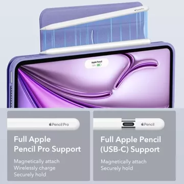 Etui ESR Rebound Hybrid do Apple iPad Air 13 2024 Lavender