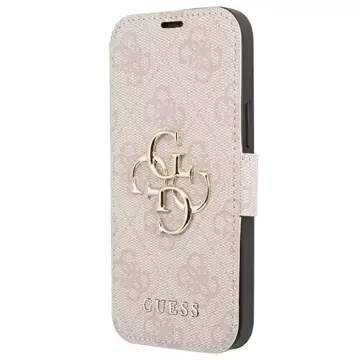 Etui Guess GUBKP13X4GMGPI do iPhone 13 Pro Max 6,7" book 4G Big Metal Logo