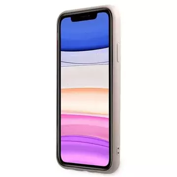 Etui Guess GUHCN61G4GLPI do iPhone 11 6,1" / Xr hard case 4G Stripe Collection