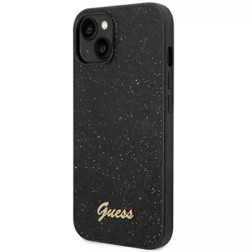 Etui Guess GUHCP14MHGGSHK do Apple iPhone 14 Plus 6,7" czarny/black hard case Glitter Script