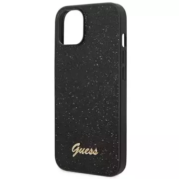 Etui Guess GUHCP14MHGGSHK do Apple iPhone 14 Plus 6,7" czarny/black hard case Glitter Script