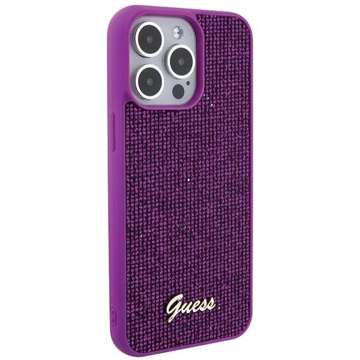 Etui Guess GUHCP15XPMSDGSF do iPhone 15 Pro Max 6.7" fuksja/fuschia hardcase Disco Metal Script