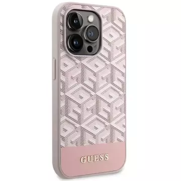 Etui Guess GUHMP14XHGCFSEP do iPhone 14 Pro Max 6,7" hard case GCube Stripes MagSafe