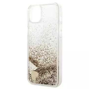 Etui Guess GUOHCP14MGLHFLGO  do Apple iPhone 14 Plus 6,7" złoty/gold hardcase Glitter Charms