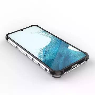 Etui Honeycomb do Samsung Galaxy S23 pancerny hybrydowy pokrowiec czarne