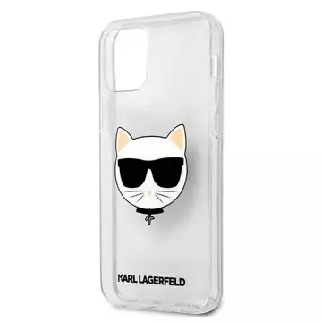 Etui Karl Lagerfeld KLHCP12MCHTUGLS do iPhone 12/12 Pro 6,1" hardcase Glitter Choupette