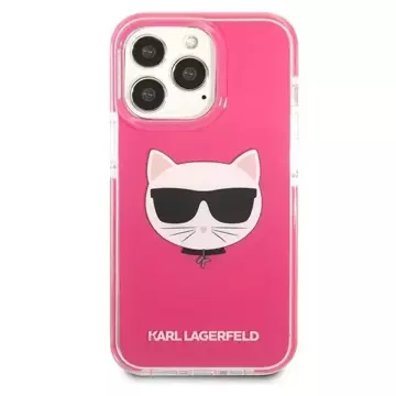 Etui Karl Lagerfeld KLHCP13LTPECPI do iPhone 13 Pro / 13 6,1" hardcase Choupette Head