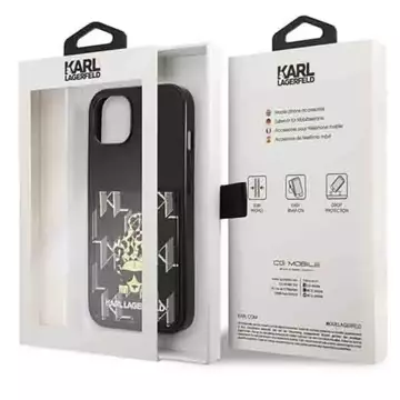 Etui Karl Lagerfeld KLHCP13MCANCNK do iPhone 13 6,1" hardcase Karlimals Cardslot