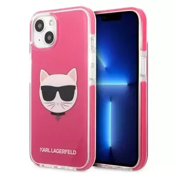 Etui Karl Lagerfeld KLHCP13MTPECPI do iPhone 13 6,1" hardcase Choupette Head