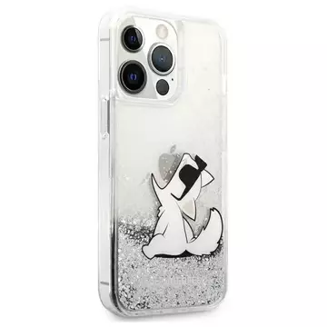 Etui Karl Lagerfeld KLHCP13XGCFS do iPhone 13 Pro Max 6,7" hardcase Liquid Glitter Choupette Fun