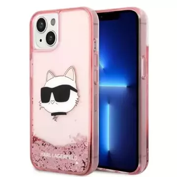 Etui Karl Lagerfeld KLHCP14MLNCHCP do iPhone 14 Plus 6,7" hardcase Glitter Choupette Head