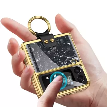 Etui Mood Ring do Samsung Galaxy Z Flip 4 Black/Gold