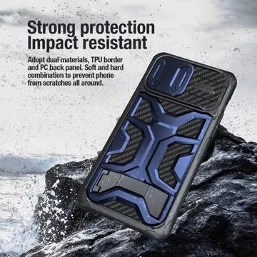 Etui Nillkin Adventurer Pro Case na iPhone 14 Pro - czarne