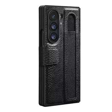 Etui Nillkin Aoge Leather Case na Samsung Galaxy Z Fold 6 5G - czarne