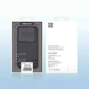 Etui Nillkin CamShield Pro Case etui do Samsung Galaxy S23+ pokrowiec z osłoną na aparat niebieskie