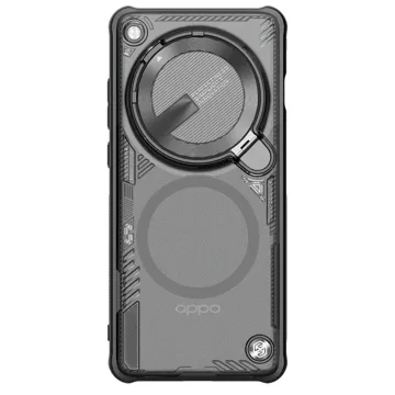 Etui Nillkin Iceblade Prop do Oppo Find X7 Ultra z modułem magnetycznym - czarne