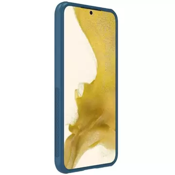 Etui Nillkin Super Frosted Shield Pro etui do Samsung Galaxy S23+ pancerny pokrowiec + podstawka na telefon niebieskie