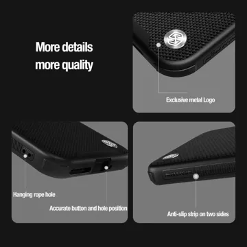 Etui Nillkin Textured Prop Magnetic Case do Xiaomi 14 Pro - czarne