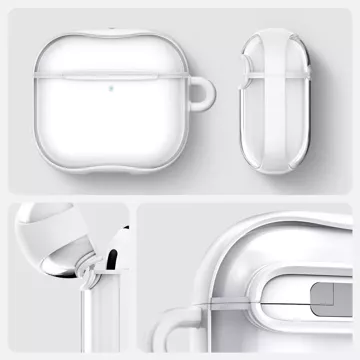 Etui Ochronne Do Apple Airpods 4 Ultra Hybrid Jet White