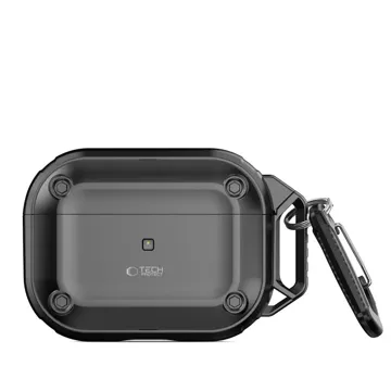 Etui Ochronne Na Słuchawki Rough Hook do Apple Airpods Pro 1 / 2 Black