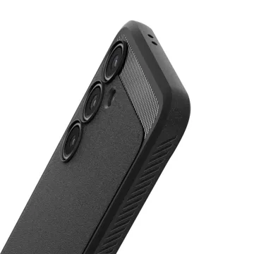 Etui Ochronne Spigen Rugged Armor do Samsung Galaxy S24 FE Matte Black