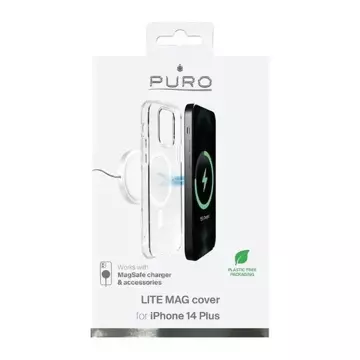 Etui Puro LITEMAG do iPhone 14 Plus MagSafe IPC1467LITEMAGTR transparent 