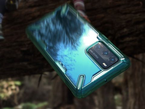 Etui Ringke Fusion X do Huawei P40 Turquoise Green 