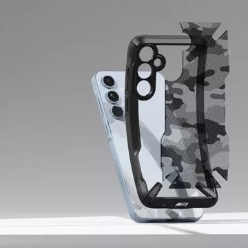 Etui Ringke Fusion X do Samsung Galaxy A35 5G Camo Black