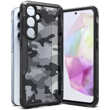 Etui Ringke Fusion X do Samsung Galaxy A35 5G Camo Black