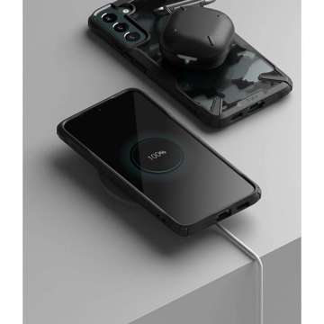 Etui Ringke Fusion X do Samsung Galaxy S22+ Plus Camo Black