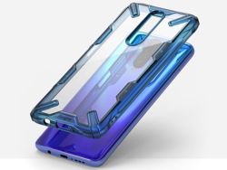 Etui Ringke Fusion X do Xiaomi Redmi K30/ Poco X2 Space Blue + Szkło Alogy