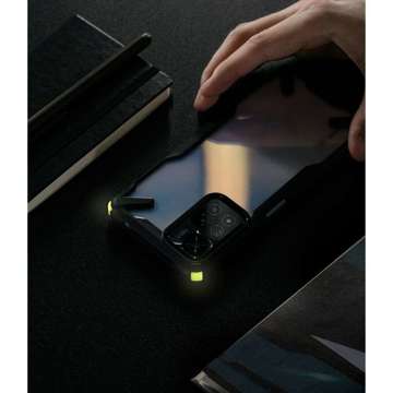 Etui Ringke Fusion X do Xiaomi Redmi Note 11 Pro+ Plus 5G Lime Glow Black