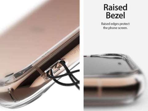 Etui Ringke Fusion do Apple iPhone 11 Clear + Szkło Alogy