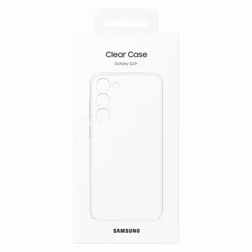Etui Samsung Clear Cover do Samsung Galaxy S23+ Plus żelowy pokrowiec przezroczyste