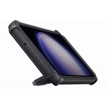 Etui Samsung Rugged Gadget Case do Samsung Galaxy S23+ Plus pancerny pokrowiec ring holder podstawka szare