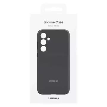 Etui Samsung Silicone Case EF-PA356TBEGWW do Samsung Galaxy A35 - czarne