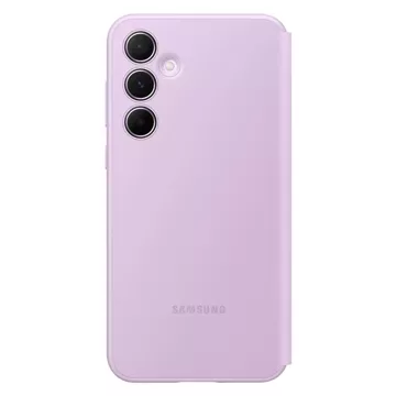 Etui Samsung Smart View Wallet EF-ZA556CVEGWW z klapką do Samsung Galaxy A55 - fioletowe