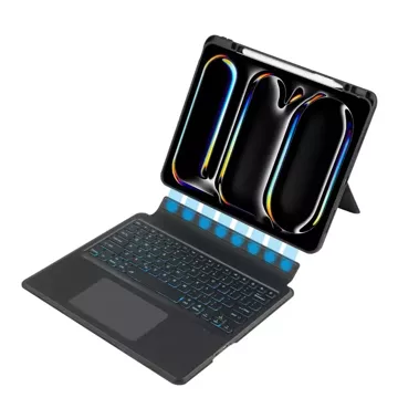 Etui Scmag Pen + Keyboard do Apple iPad Pro 13 7 / 2024 Black