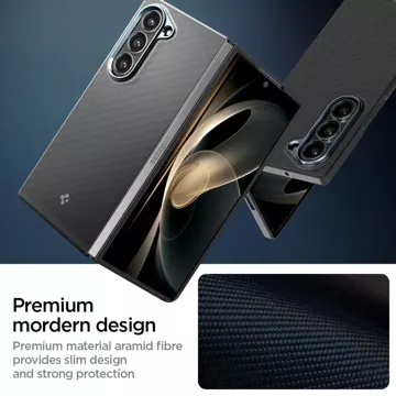 Etui Spigen Airskin do Samsung Galaxy Z Fold 6 Aramid Black