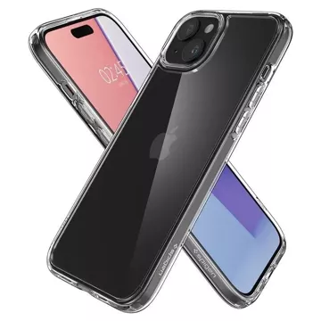 Etui Spigen Crystal Hybrid do Apple iPhone 15 Plus - przezroczyste