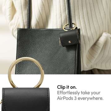 Etui Spigen Cyrill Mini Bag do Apple AirPods 3 Leather Black