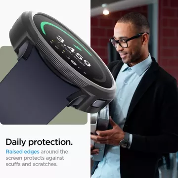 Etui Spigen Liquid Air do Samsung Galaxy Watch 7 (44 mm) Matte Black