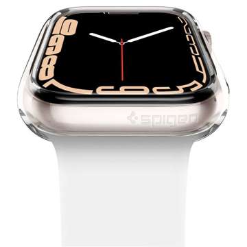 Etui Spigen Liquid Crystal do Apple Watch 4/5/6/7/SE 40/41mm Crystal Clear