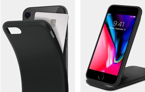 Etui Spigen Liquid Crystal do Apple iPhone 7/8/SE 2022/2020 Matte Black